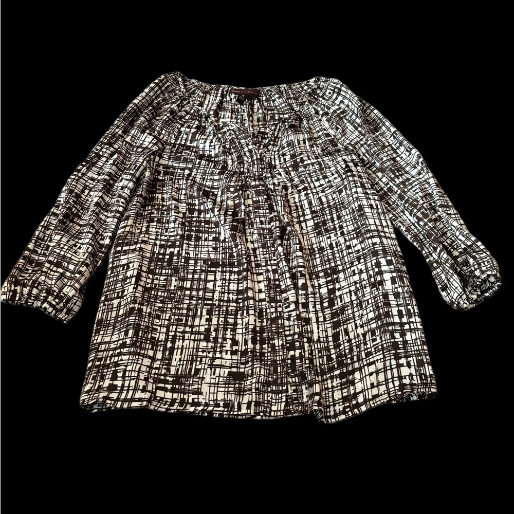 Dana Buchman Size XS Career Polyester Blouse